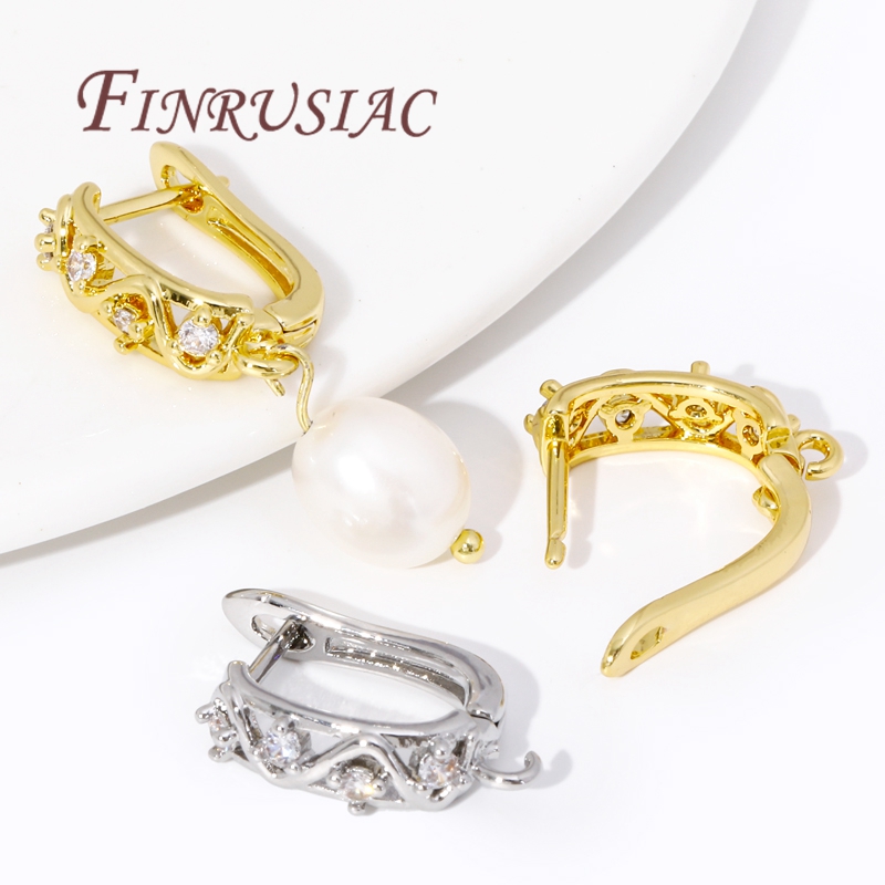 18K Gold Plated Earwires Faste – Jewelry Making Earring Supplies recenzja i cena