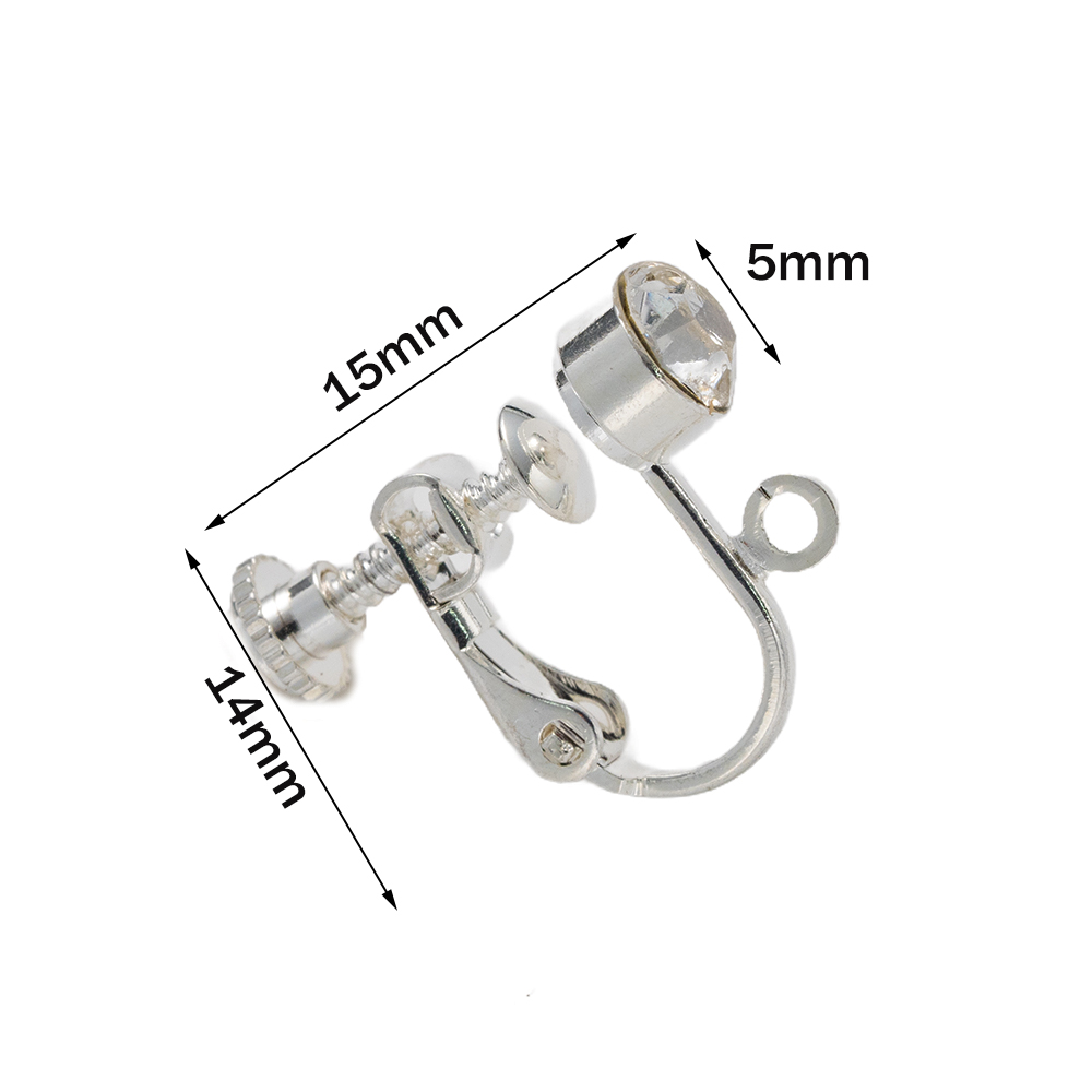10pcs Brass Clip on Earring Co – Jewelry Making Earring Supplies recenzja i cena