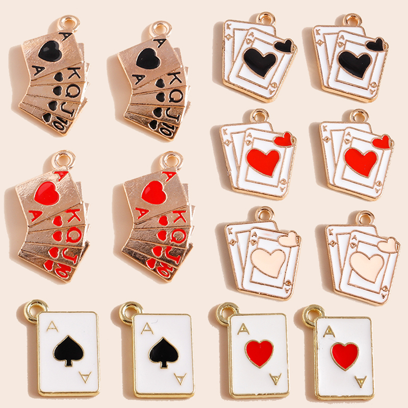 10pcs Poker Game Ace Broadway  – Jewelry Making Game recenzja i cena