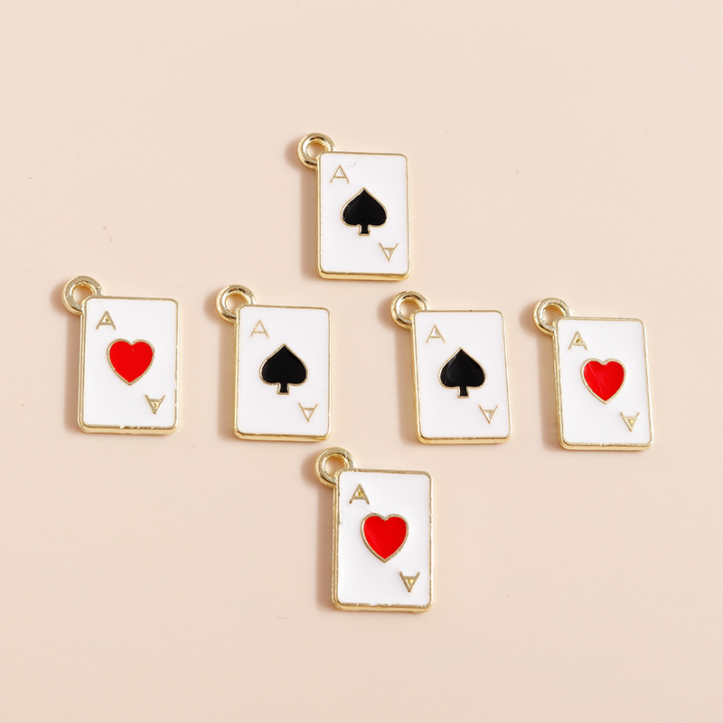 10pcs Poker Game Ace Broadway  – Jewelry Making Game recenzja i cena