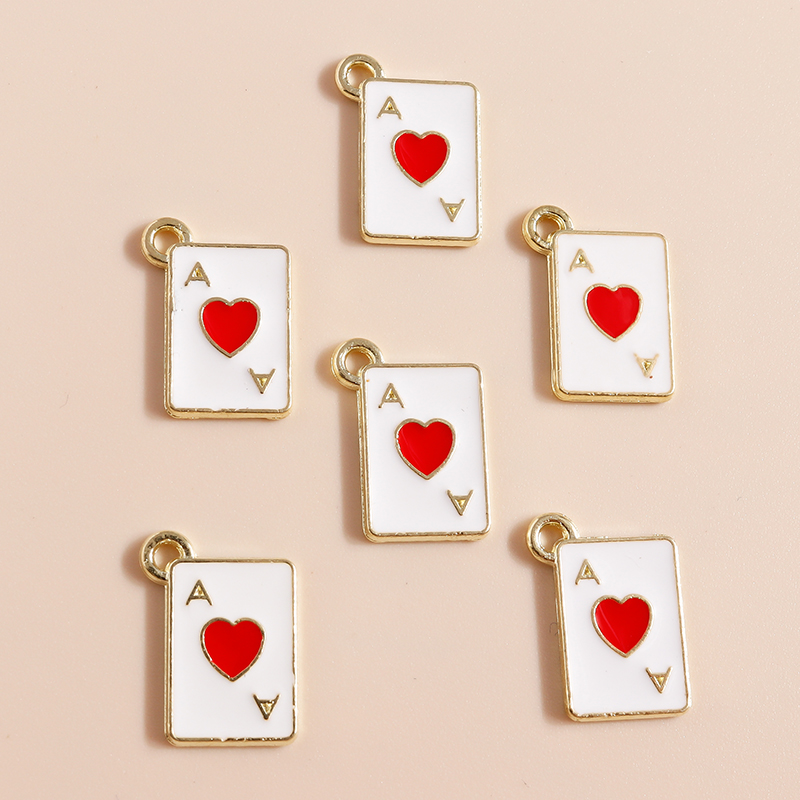 10pcs Poker Game Ace Broadway  – Jewelry Making Game recenzja i cena