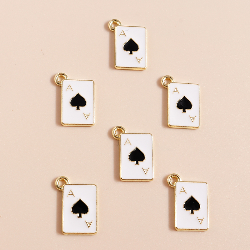 10pcs Poker Game Ace Broadway  – Jewelry Making Game recenzja i cena