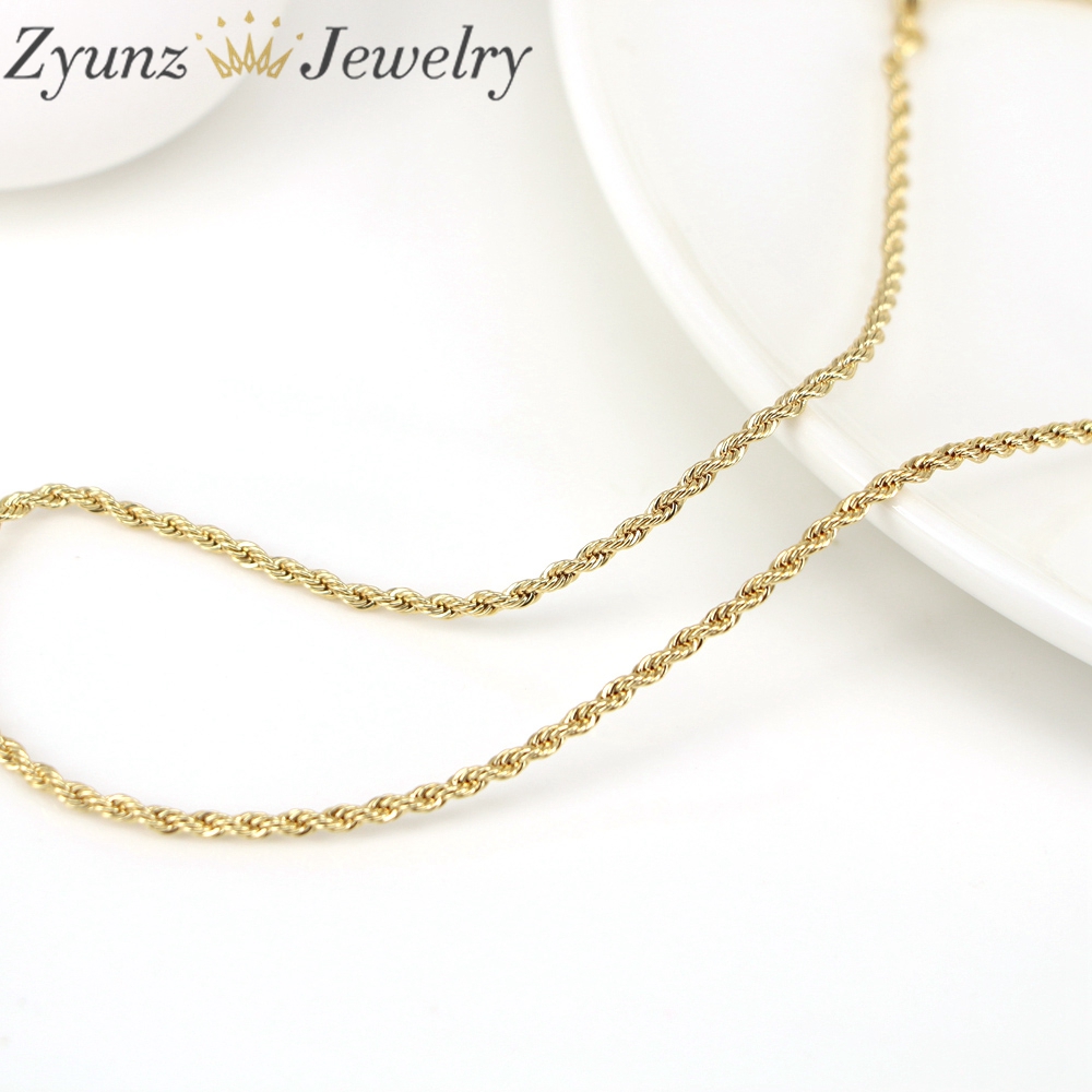 20PCS, Gold Color Metal Chain  – Jewelry Making Singapore recenzja i cena