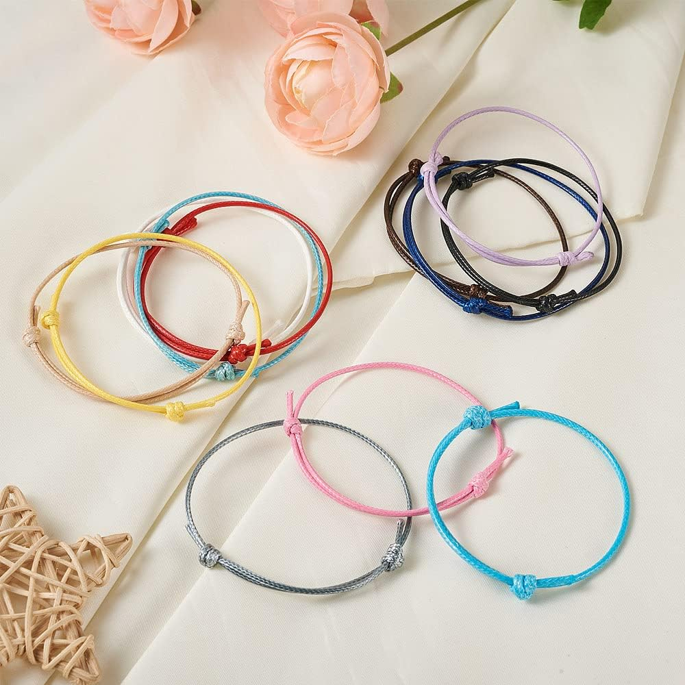 100Pcs Korean Waxed Polyester  – Jewelry Making Wax recenzja i cena