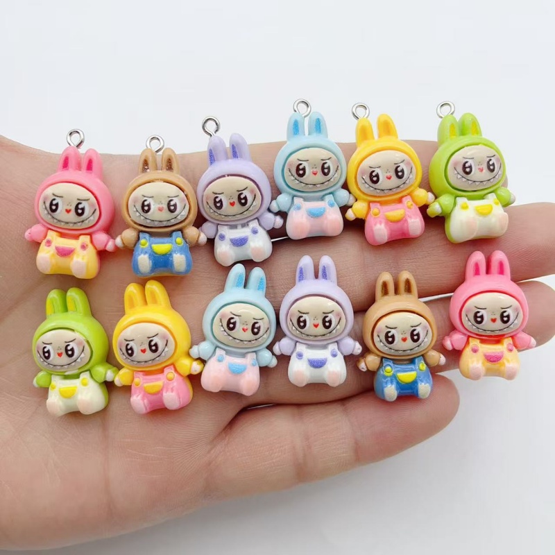 10Pcs Kawaii Rabbit Strawberry – Jewelry Making Party recenzja i cena