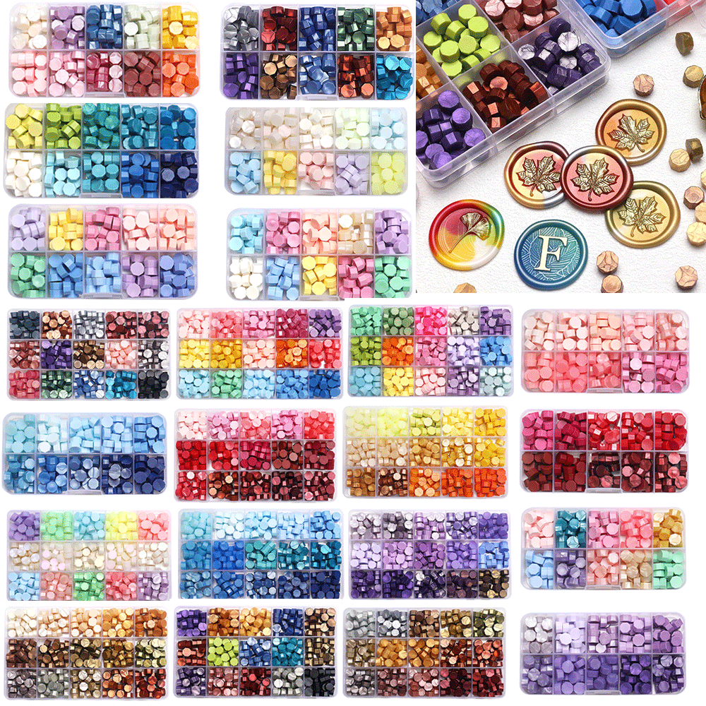Retro Sealing Wax Beads Plant  – Jewelry Making Wax recenzja i cena