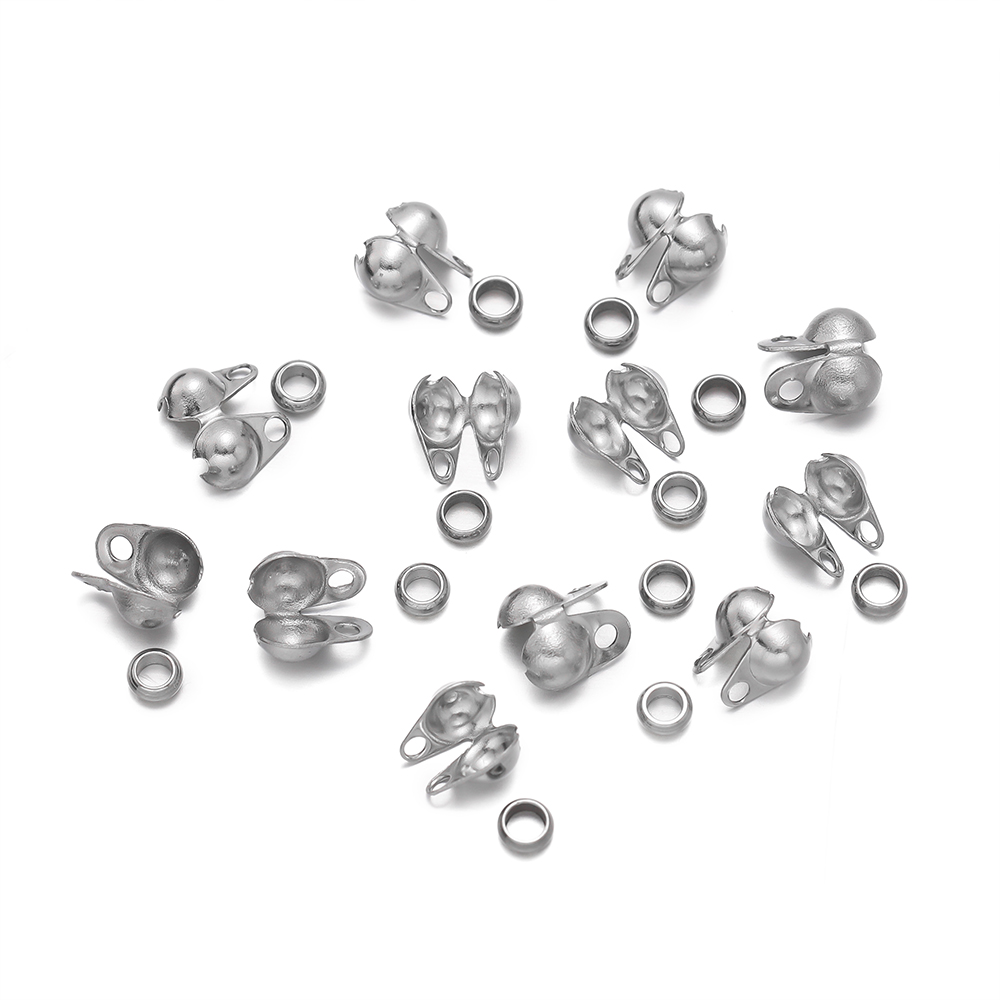 1Set Stainless Steel Crimp Bea – Jewelry Making Earring Supplies recenzja i cena