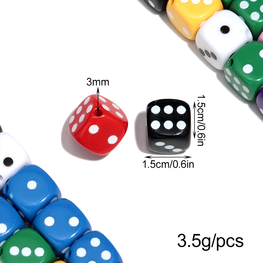 10pcs Acrylic Colorful Funny G – Jewelry Making Game recenzja i cena