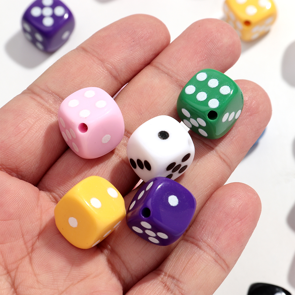 10pcs Acrylic Colorful Funny G – Jewelry Making Game recenzja i cena