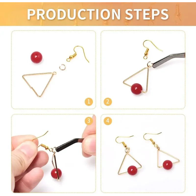 100/500pcs DIY Earring Finding – Jewelry Making Hardware recenzja i cena
