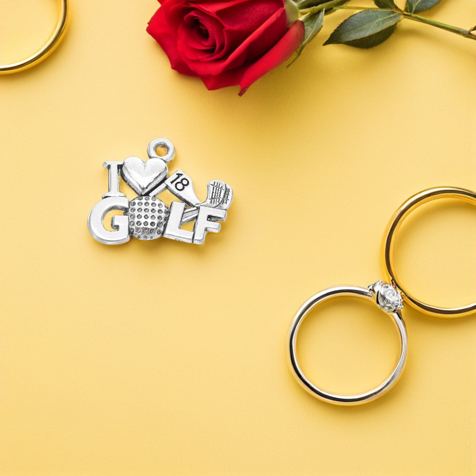 20Pcs Golf-Themed Alloy Pendan – Jewelry Making Game recenzja i cena