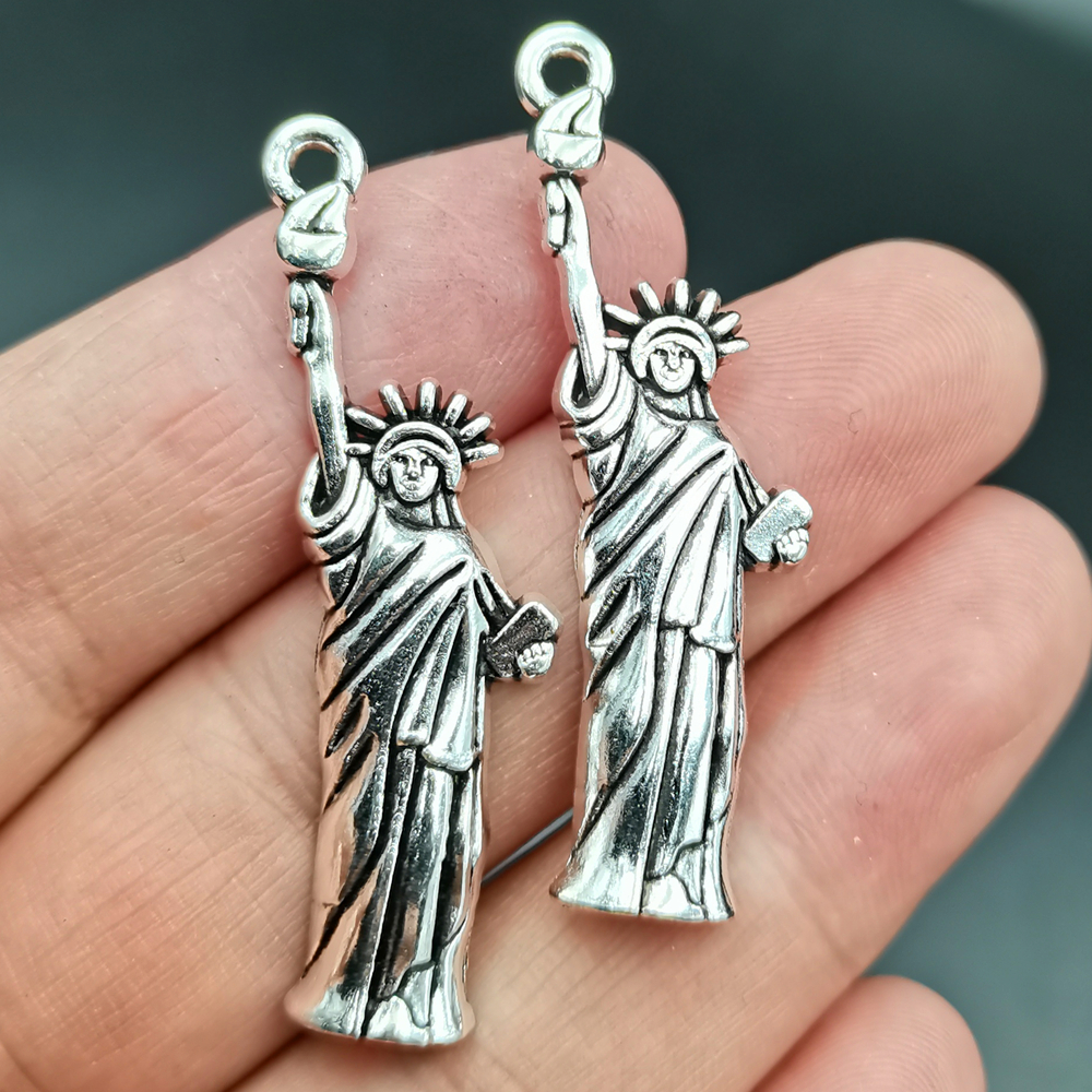 Antiquing 10pcs Statue Of Libe – Jewelry Making York recenzja i cena