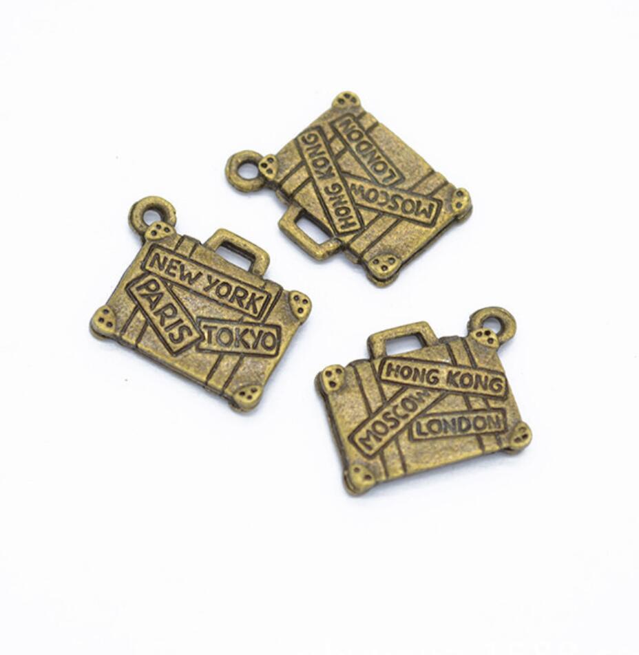 150pcs Charms Travel Bags New  – Jewelry Making York recenzja i cena
