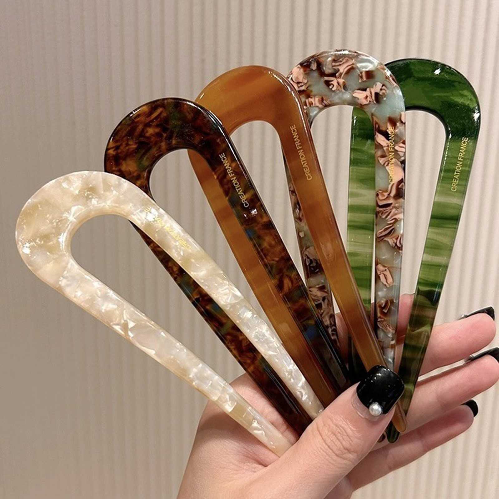 Elegant U-shape Hairpin Durabl – Jewelry Making Party recenzja i cena