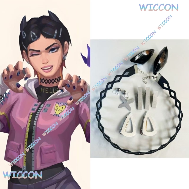 Valorant Clove  Clip Collar Bu – Jewelry Making Party recenzja i cena