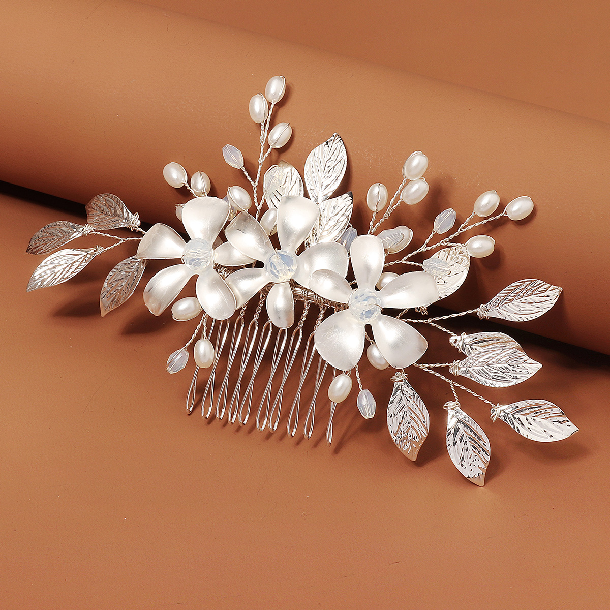 Sliver Luxurious Floral Metal  – Jewelry Making Party recenzja i cena