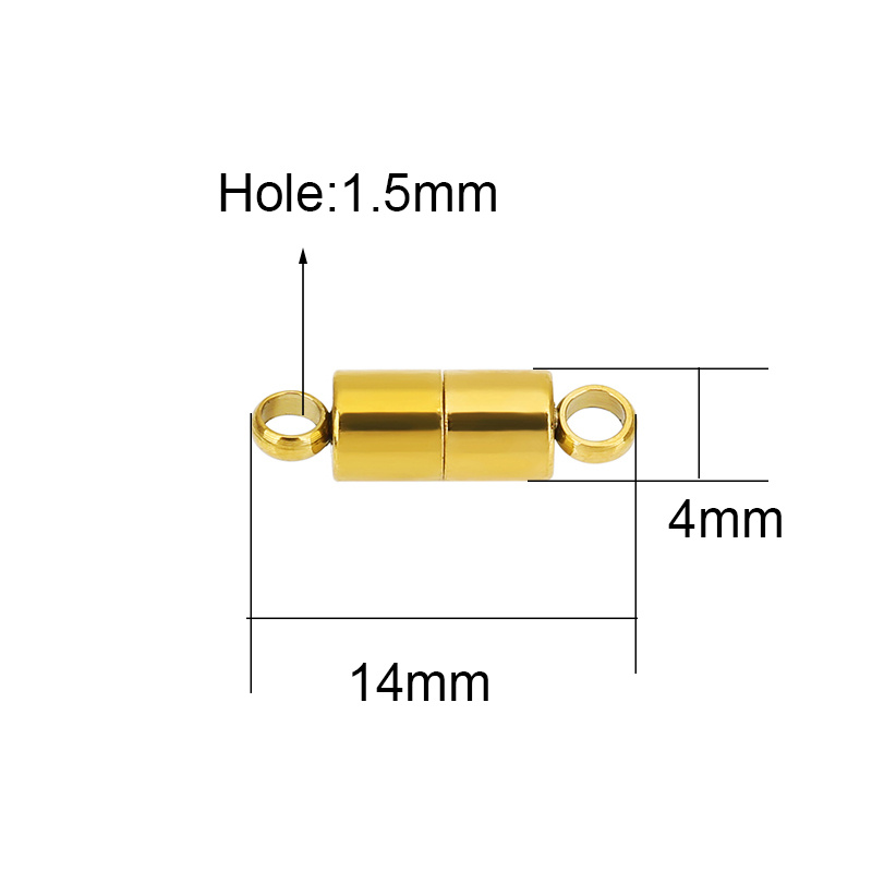 2pcs 14mm Stainless Steel Neck – Jewelry Making Hardware recenzja i cena