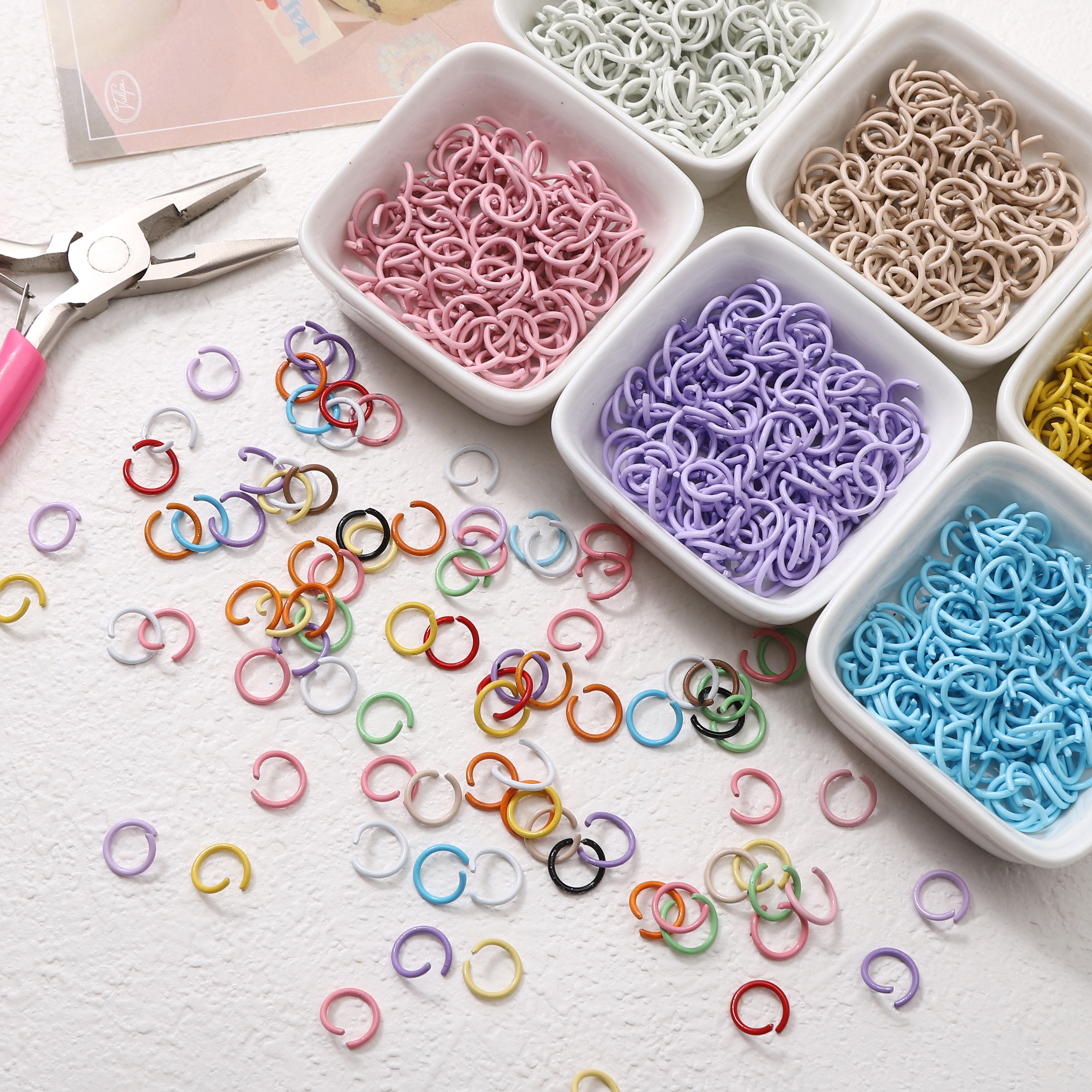 50Pcs/lot 10mm Colorful Iron S – Jewelry Making Looper Tool recenzja i cena