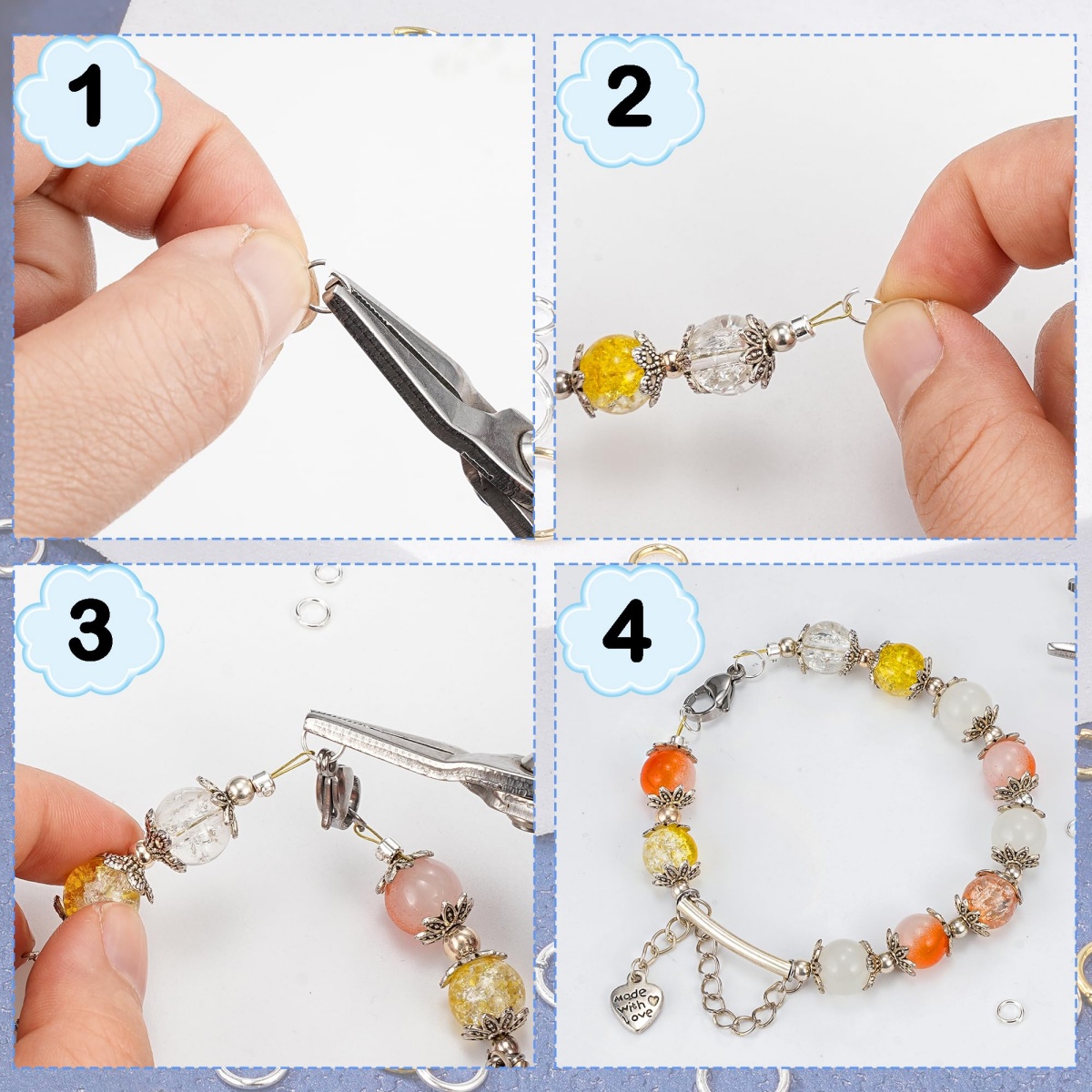 Iron Open Jump Rings Connector – Jewelry Making Looper Tool recenzja i cena