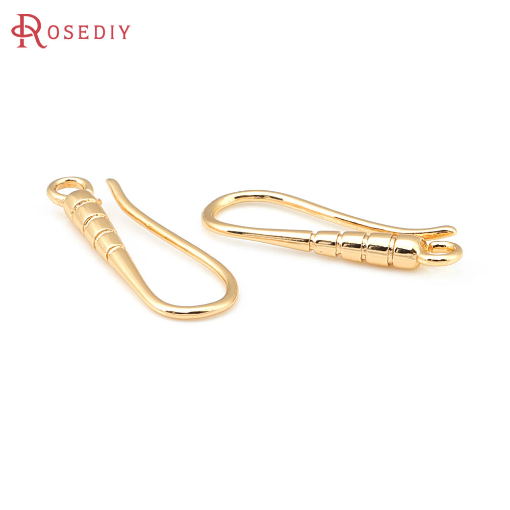 10PCS 19.5x7MM 18K Gold Color  – Jewelry Making Earring Supplies recenzja i cena