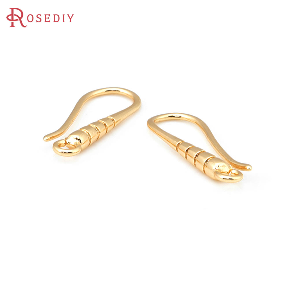10PCS 19.5x7MM 18K Gold Color  – Jewelry Making Earring Supplies recenzja i cena