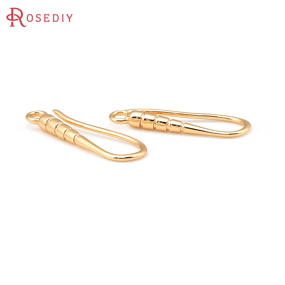 10PCS 19.5x7MM 18K Gold Color  – Jewelry Making Earring Supplies recenzja i cena