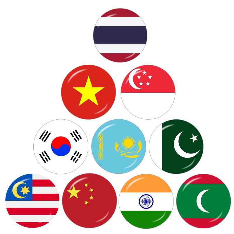 Asia Flag China Thailand Singa – Jewelry Making Singapore recenzja i cena