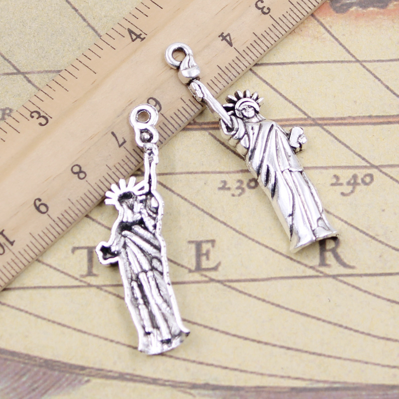 10pcs Charms Statue Of Liberty – Jewelry Making York recenzja i cena