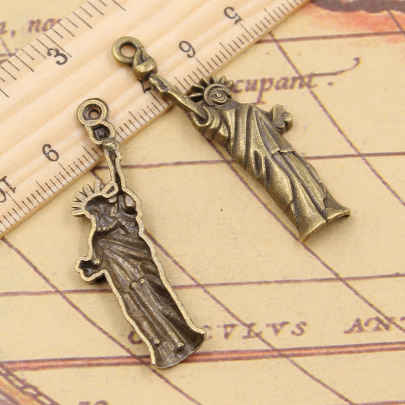 10pcs Charms Statue Of Liberty – Jewelry Making York recenzja i cena