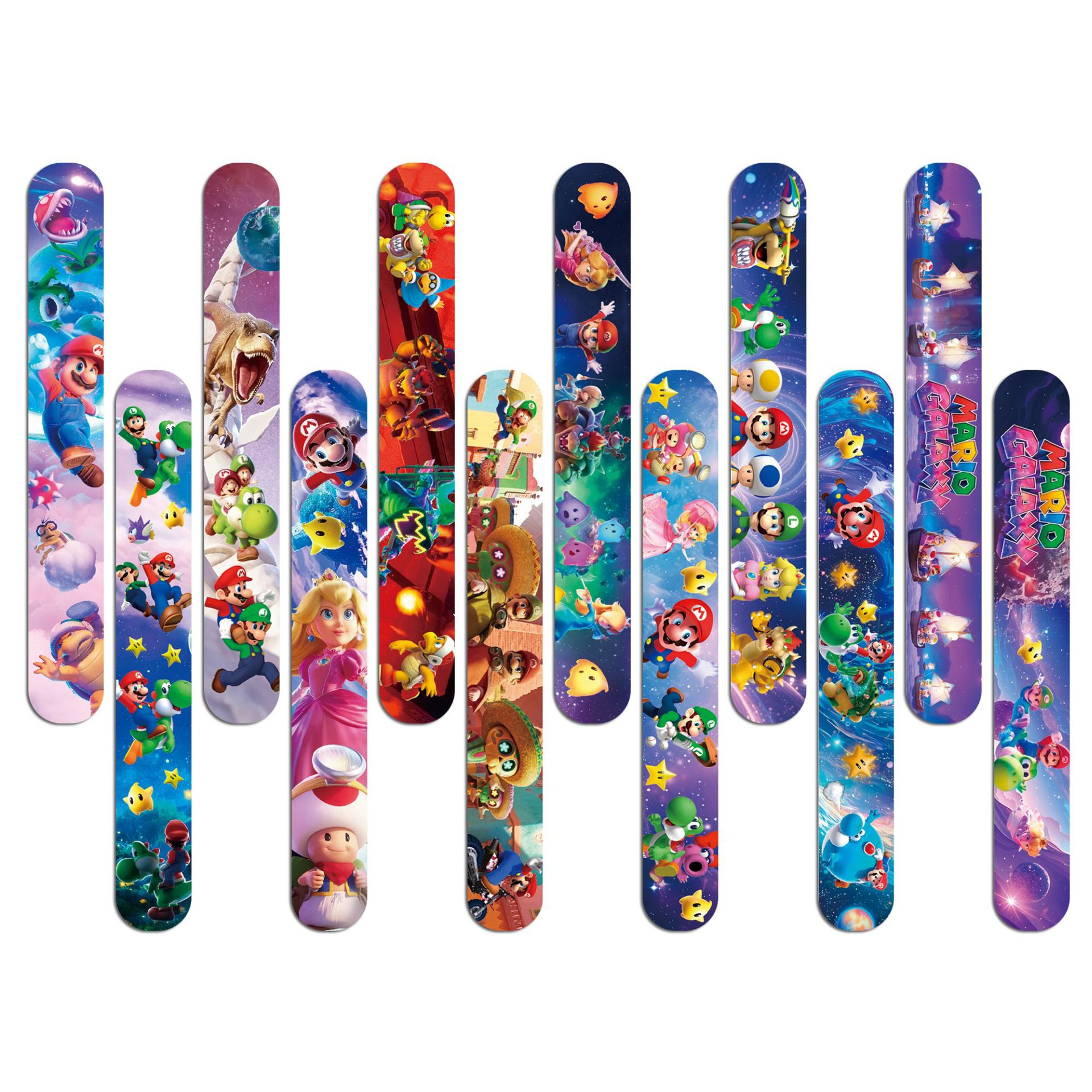 Super Mario PVC Slap Bracelets – Jewelry Making Party recenzja i cena