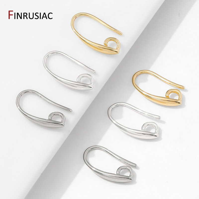 14K Gold Plated Brass Smooth E – Jewelry Making Earring Supplies recenzja i cena