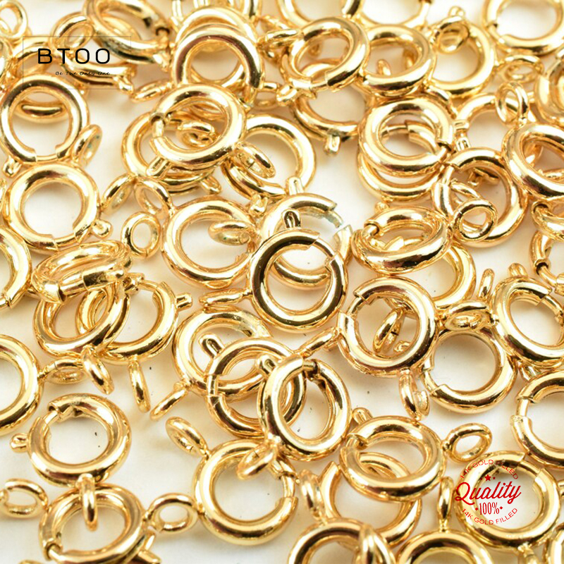 14K Gold Filled Spring Ring Cl – Jewelry Making Hardware recenzja i cena
