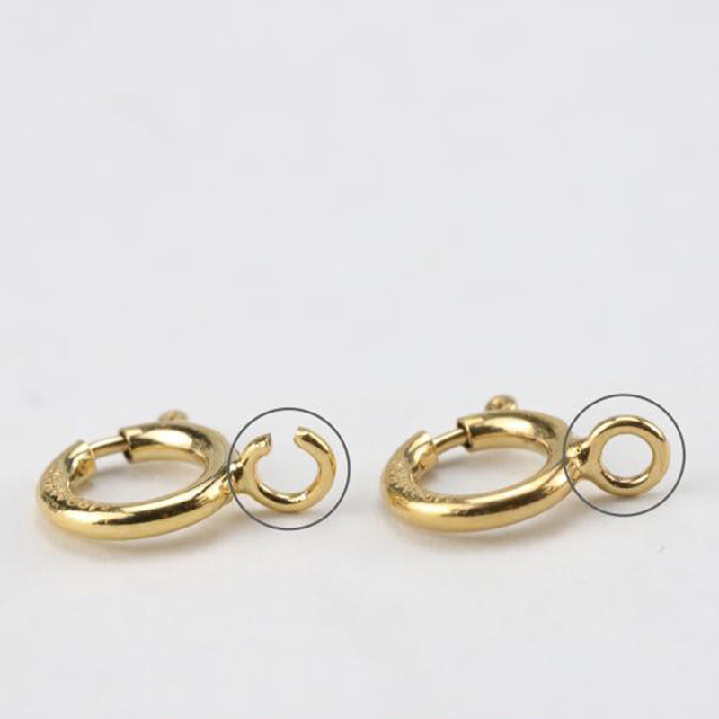 14K Gold Filled Spring Ring Cl – Jewelry Making Hardware recenzja i cena